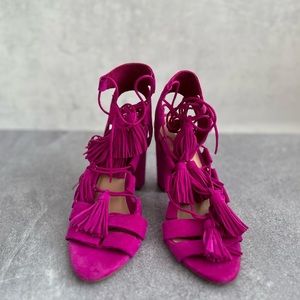 Loeffler Randall Luz Tassel Sandals